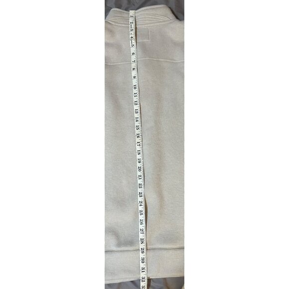 Jeremiah And Sons Men's Shawl Collar Pullover Sweater XXL Beige Heavyweight Cott - Picture 5 of 10